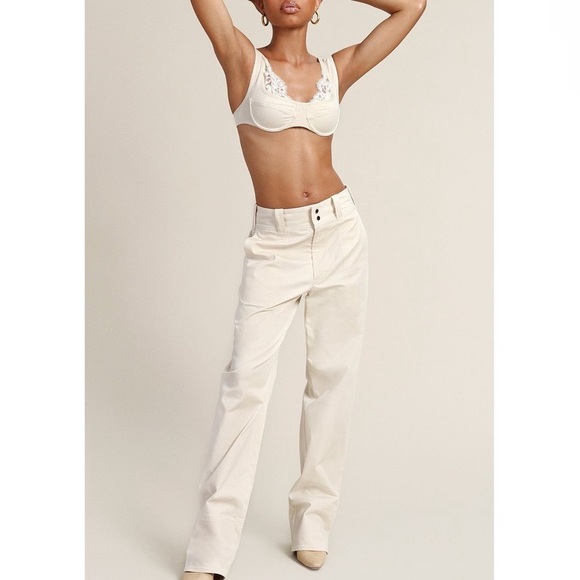 Orseund Iris Pants - 🆕ORSEUND IRIS CREAM CARPENTER PANTS SIZE MEDIUM NWT